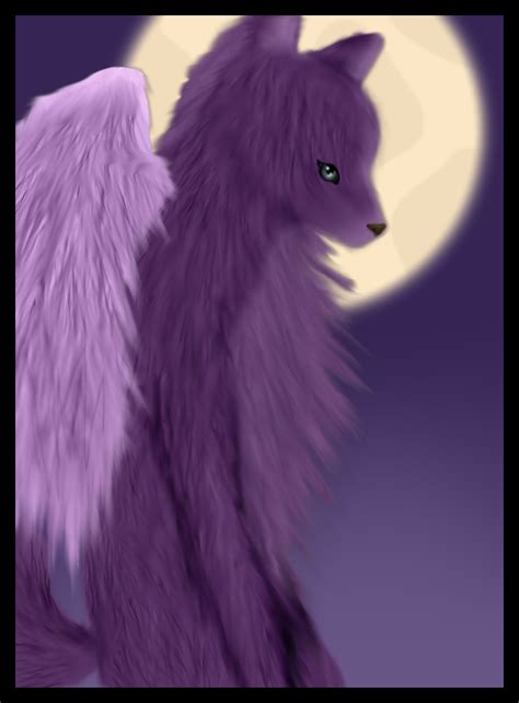 The Violet Winged Wolf by VioletWingedWolf on DeviantArt