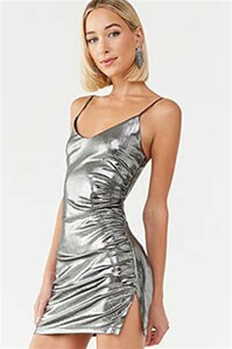 Metallic Cami Dress