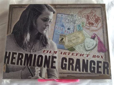 Original Hermione Granger Film Artefact Box Harry Potter Noble