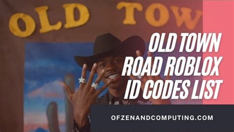 Old Town Road Roblox Id Code 2025 Lil Nas X Song Music