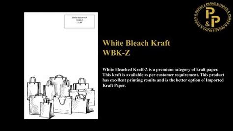 White Bleached Kraft Paper At Rs 80 Kg In Mumbai ID 2849565499188