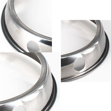 Stainless Steel Wok Ring Wok Rack 7¾ Inch and 9¾ Inch Reversible Size