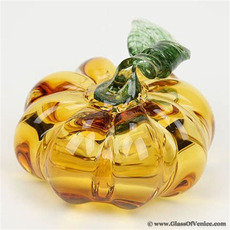 Murano Glass And Murano Glass Jewelry Imported From Venice Italy Art Glass Pumpkin Blown