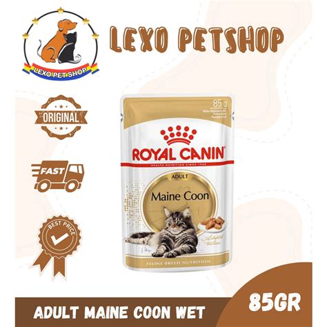 Jual Royal Canin Adult Maine Coon Makanan Kucing Dewasa Wet Gr