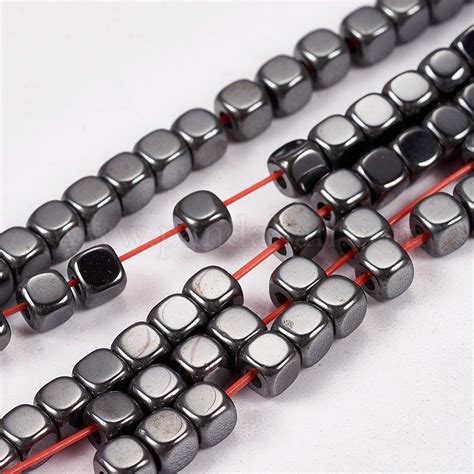 Wholesale Non Magnetic Synthetic Hematite Beads Strands Pandahall