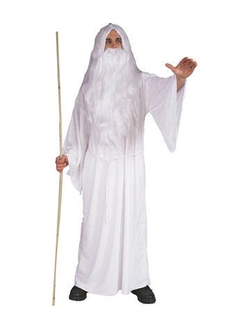 Men's White Wizard Costume | Costume-Shop.com — The Costume Shop