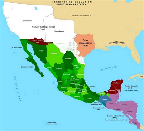 Treaty Of Guadalupe Hidalgo Mexican Cession Treaty Facts Map - Guadalupe California Map ...