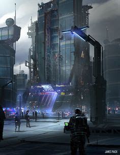 220 Cyberpunk Architecture Ideas Futuristic City Sci Fi City