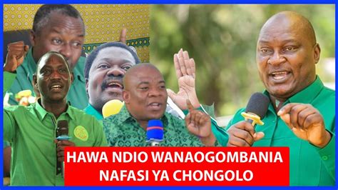 Mridhi Wa Chongolo Wanaotajwa Kinyanganyiro Cha Katibu Mkuu Ccm