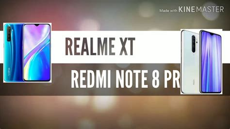 Realme Xt Vs Redmi Note 8 Pro Full Comparison Youtube