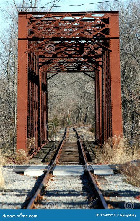 Old Railroad Bridge Stock Photo Image Of Architecture 17682210