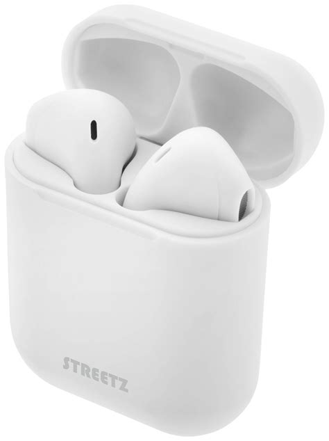 STREETZ TWS 0004 In Ear Headset Bluetooth 1075101 Stereo White