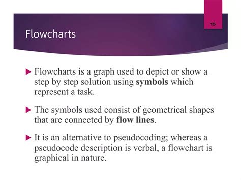 Algorithms And Flowchart Ppt