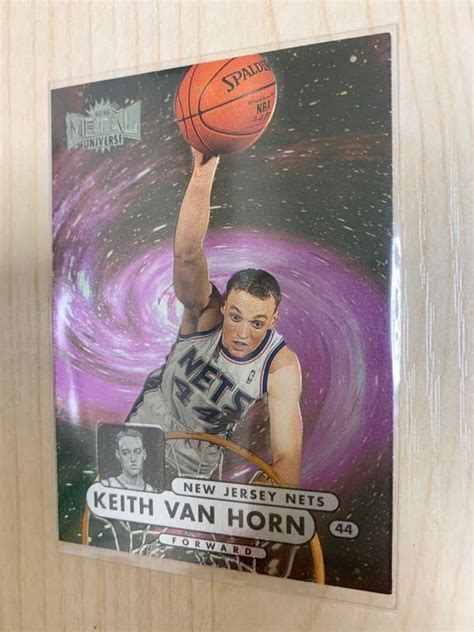 Nba Trading Card Keith Van Horn Rookie Card Rc Skybox Metal Universe