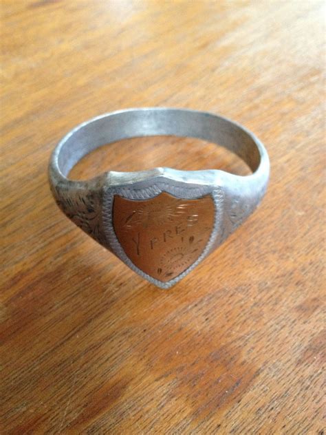 Antique Hunter: Ypres WW1 Trench Art Napkin Ring