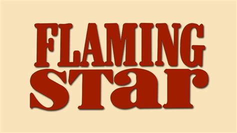 Flaming Star 1960 Trailer Youtube