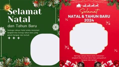 Link Twibbon Natal Dan Tahun Baru Dengan Desain Menarik Cocok