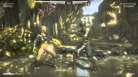 Mortal Kombat X Ep 7 Reptile Vs D Vorah Youtube