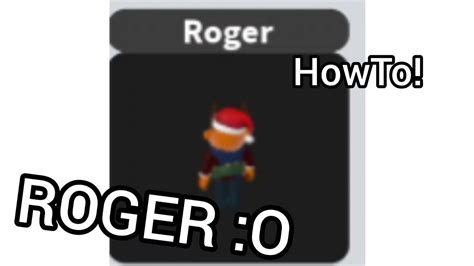 HOW TO GET ROGER THE REINDEER BADGE IN APRP YouTube