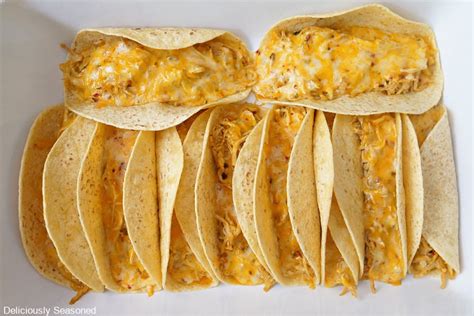 Oven Baked Chicken Tacos Deliciously Seasoned