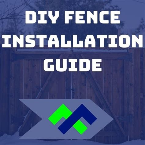 DIY Residential Fence Installation Guide: Step-by-Step Tutorial for a ...