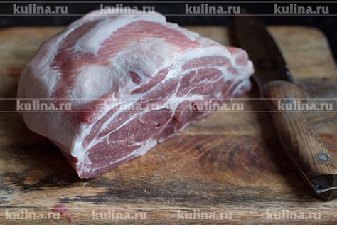 Свиная шейка запеченная в духовке – рецепт приготовления с фото от ...
