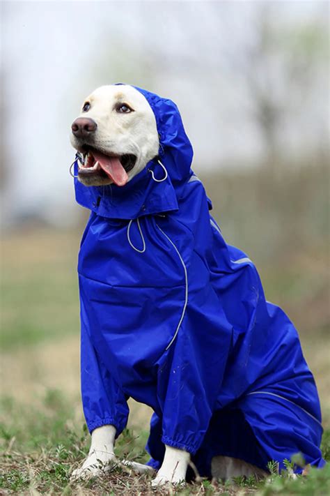 Reflective Waterproof Pet Dog Raincoat