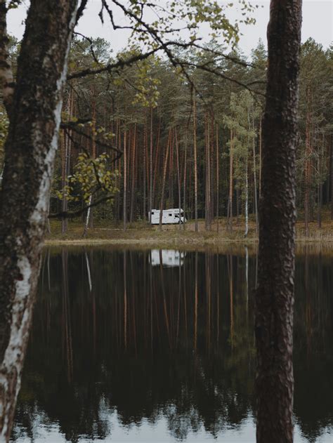 People Camping Near a Lake · Free Stock Photo