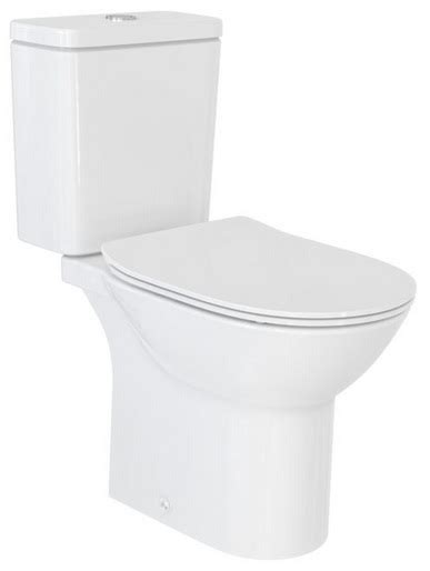 Roca Debba Close Coupled Toilet Suite S Trap Bottom Inlet With Soft