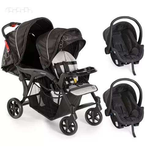 Cochecito Doble Denver Duo Pt 2 Baby Comfort Color Galzerano