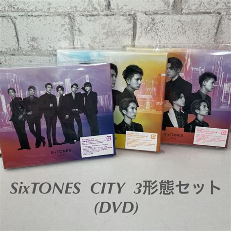 タイトル City 特典付 Sixtones 2pufz M64621572403 3形態 らくらくメ