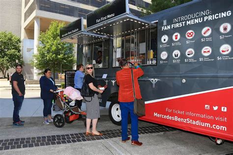 Mercedes-Benz Stadium Food Truck Wrap on Behance