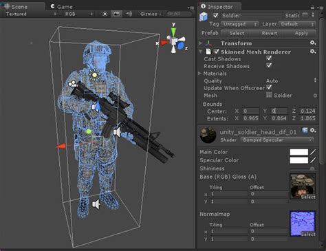 Unity Skinned Mesh Renderer