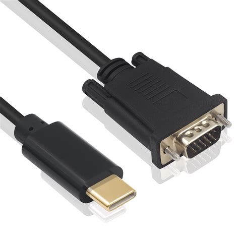 Amazon Duttek Usb C To Vga Cable Ft M Usb Type C To Vga