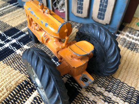 SLIK-TOY Vintage 1950s Toy Farm Tractor With Two Attachments. - Etsy