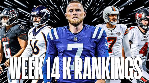 Fantasy Football Kicker Rankings Week 14 2023