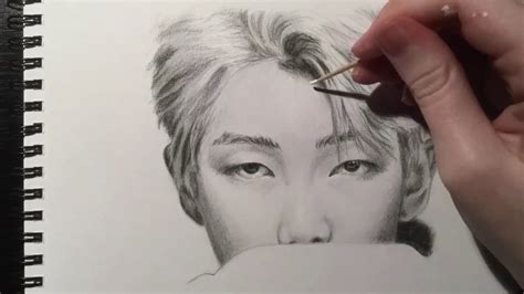 Namjoon Rm Drawing Youtube