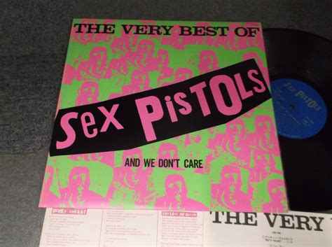 LP セックスピストルズ The Very Best of Sex Pistols And We Don t Care YX 7247 AX