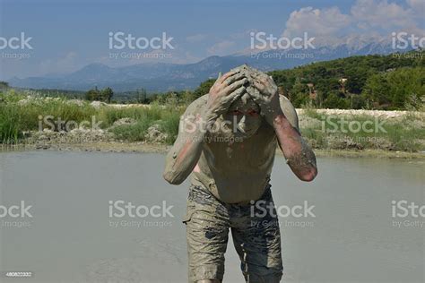 Mud Bath Stock Photo - Download Image Now - 2015, Adult, Asia - iStock