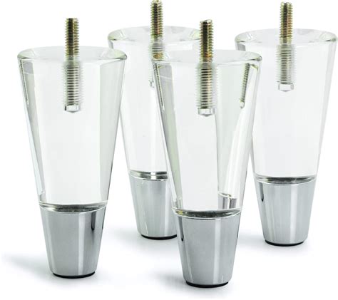 Amazon Alpha Furnishings Large Modern Clear Acrylic Furniture Legs