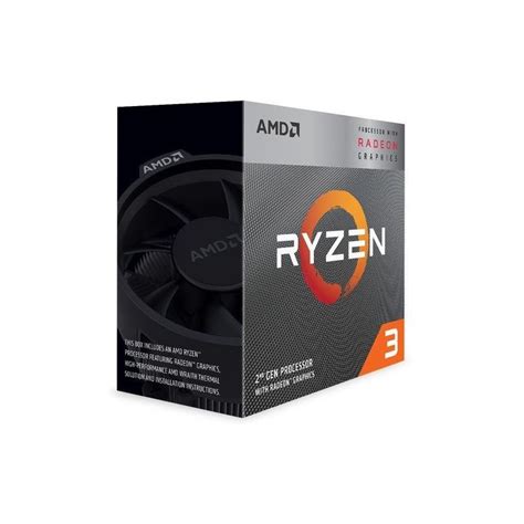 AMD Ryzen 3 3200G Processor BOX Soc AM4 65W Radeon RX Vega 11