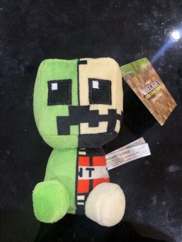 Jinx Minecraft Mini Crafter Creeper Anatomy Plush Stuffed Toy 4 5 New 2020 3789604754