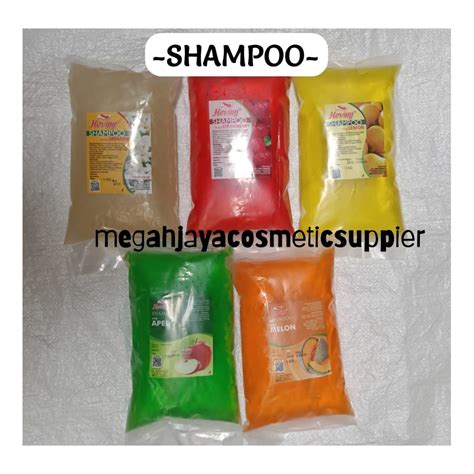 Jual 1PC HEVINY SHAMPOO REFILL 1 LTR MJ Shopee Indonesia