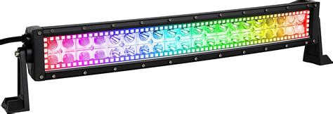 Amazon Nicoko Inch W Curved Led Light Bar With Chasing