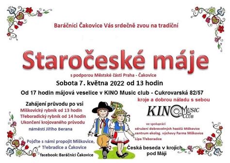 Čakovice: Kultura - Staročeské máje