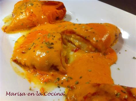 Pimientos Del Piquillo Rellenos De Merluza Y Gambas Artofit