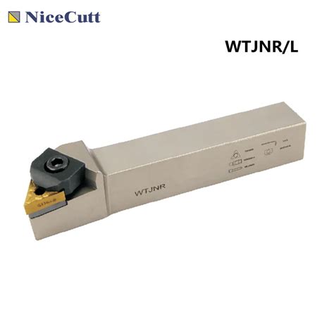 Nicecutt Lathe Tools Cnc Machine Wtjnr L External Turning Holder For