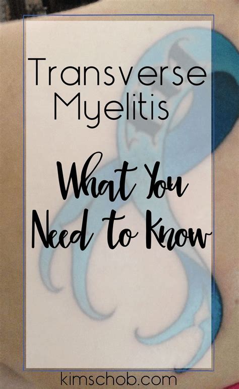 Transverse Myelitis What You Need To Know Awareness Ribbons