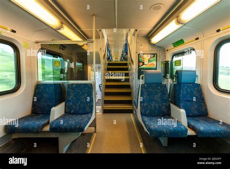 Toronto On Canada July 10 2021 Interior Of The Go Transit Go