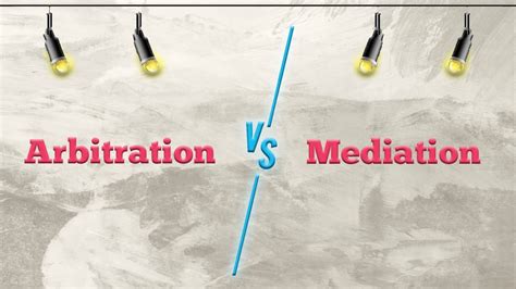 Dhr Versus Series Arbitration Vs Mediation Youtube